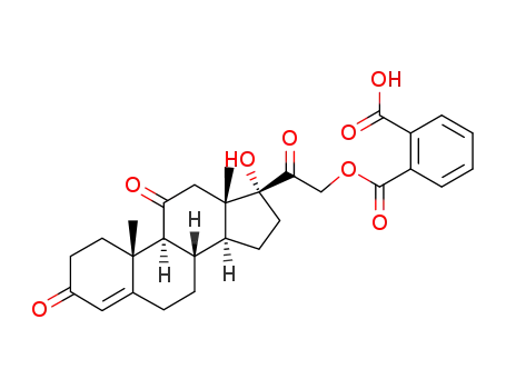 phthalic acid mono-(17-hydroxy-3,11,20-trioxo-pregn-4-en-21-yl ester)