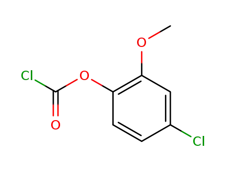 chlorocarbonic acid-(4-chloro-2-methoxy-phenyl ester)