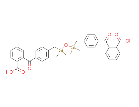 bis-{[4-(2-carboxy-benzoyl)-benzyl]-dimethyl-silanyl}-ether
