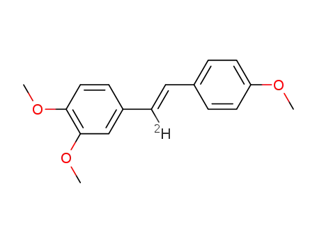 trans-α-Deutero-3,4,4'-trimethoxystilben