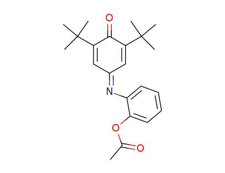 4-(2-acetoxyphenylimino)-2,6-di-tert-butyl-2,5-cyclohexadien-1-one