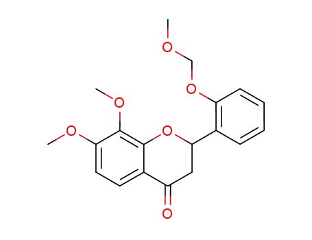 7,8-dimethoxy-2-(2-methoxymethoxy-phenyl)-chroman-4-one