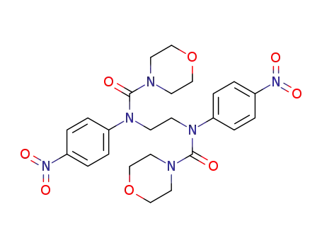 <i>N</i>,<i>N</i>'-bis-(4-nitro-phenyl)-<i>N</i>,<i>N</i>'-ethanediyl-bis-morpholine-4-carboxamide