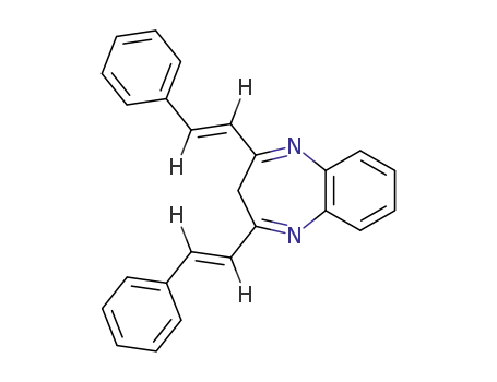 2,4-distyryl-3<i>H</i>-benzo[<i>b</i>][1,4]diazepine