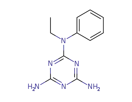 <i>N</i><sup>2</sup>-ethyl-<i>N</i><sup>2</sup>-phenyl-[1,3,5]triazine-2,4,6-triyltriamine