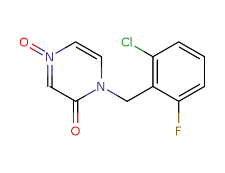 1-(2-Chloro-6-fluoro-benzyl)-4-oxy-1H-pyrazin-2-one
