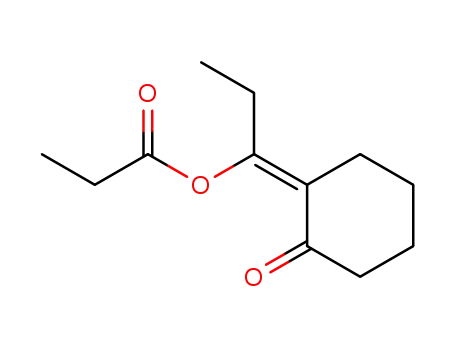2-(1-propionyloxy-propylidene)-cyclohexanone