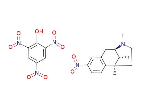(2R,6R,11R)-3,6,11-Trimethyl-9-nitro-1,2,3,4,5,6-hexahydro-2,6-methano-benzo[d]azocine; compound with picric acid