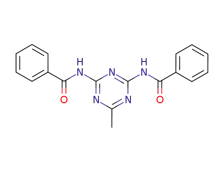 2,4-bis-benzoylamino-6-methyl-[1,3,5]triazine