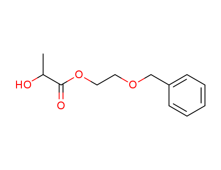 Propanoicacid, 2-hydroxy-, 2-(phenylmethoxy)ethyl ester cas  13808-07-6