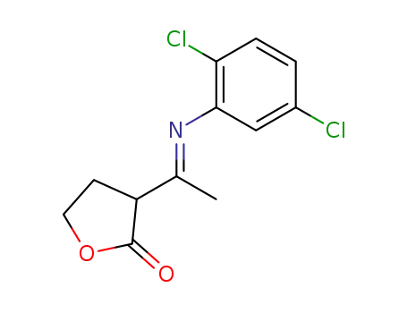 2(3H)-Furanone, 3-[1-[(2,5-dichlorophenyl)imino]ethyl]dihydro-