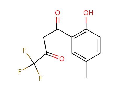 4,4,4-trifluoro-1-(2-hydroxy-5-methyl-phenyl)-butane-1,3-dione