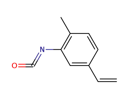 Benzene, 4-ethenyl-2-isocyanato-1-methyl-