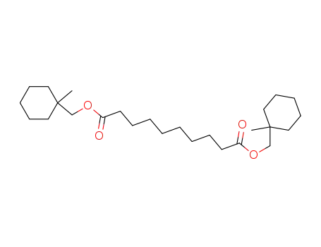 decanedioic acid bis-(1-methyl-cyclohexylmethyl ester)