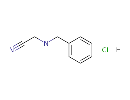 <i>N</i>-benzyl-<i>N</i>-methyl-glycine nitrile; hydrochloride