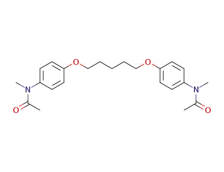 1,5-bis-[4-(acetyl-methyl-amino)-phenoxy]-pentane