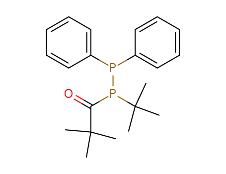 1-(1-tert-Butyl-2,2-diphenyl-diphosphanyl)-2,2-dimethyl-propan-1-one