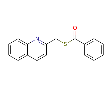 thiobenzoic acid <i>S</i>-[2]quinolylmethyl ester