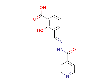 2-hydroxy-3-(isonicotinoylhydrazono-methyl)-benzoic acid
