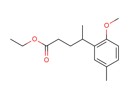 4-(2-methoxy-5-methyl-phenyl)-valeric acid ethyl ester