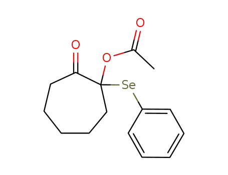 2-acetoxy-2-phenylselenocycloheptanone