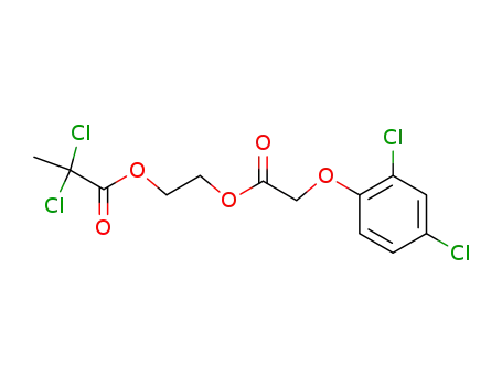 1-[(2,4-dichloro-phenoxy)-acetoxy]-2-(2,2-dichloro-propionyloxy)-ethane