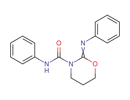 2-[(Z)-Phenylimino]-[1,3]oxazinane-3-carboxylic acid phenylamide