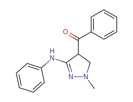 Methanone,
[4,5-dihydro-1-methyl-3-(phenylamino)-1H-pyrazol-4-yl]phenyl-