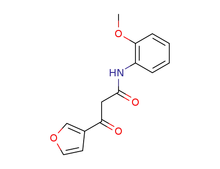 3-[3]furyl-3-oxo-propionic acid <i>o</i>-anisidide