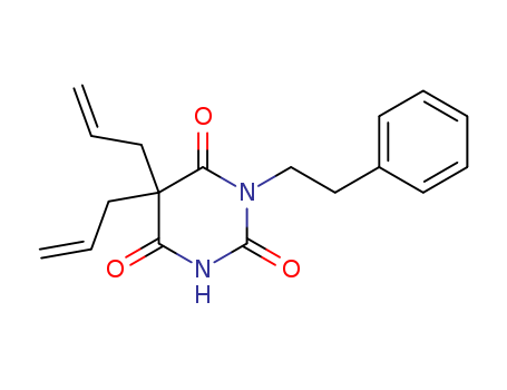 1-(2-Phenylethyl)-5,5-di(2-propenyl)barbituric acid