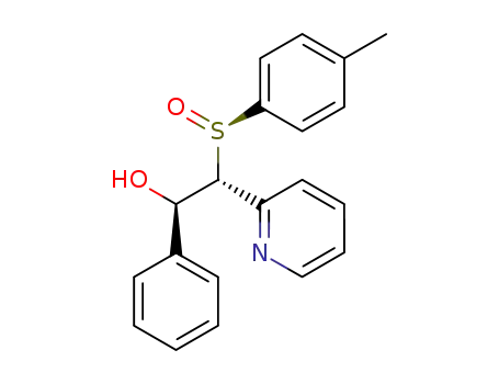 (1R,2R)-1-Phenyl-2-pyridin-2-yl-2-((R)-toluene-4-sulfinyl)-ethanol