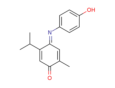 2-isopropyl-5-methyl-[1,4]benzoquinone-1-(4-hydroxy-phenylimine)