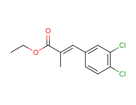 3<i>t</i>-(3,4-dichloro-phenyl)-2-methyl-acrylic acid ethyl ester