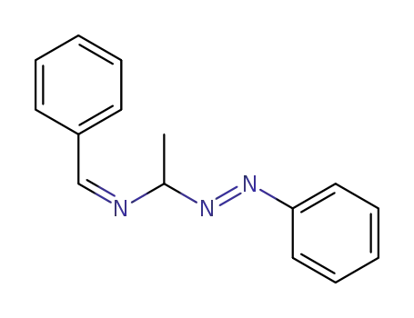 (1-Phenylazo-ethyl)-[1-phenyl-meth-(Z)-ylidene]-amine