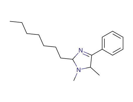 2-heptyl-1,5-dimethyl-4-phenyl-2,5-dihydro-1<i>H</i>-imidazole