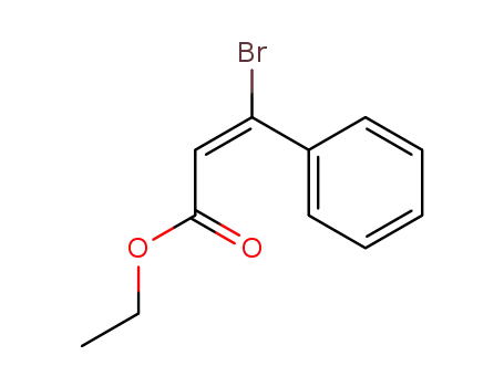 β-bromo-<i>cis</i>-cinnamic acid ethyl ester