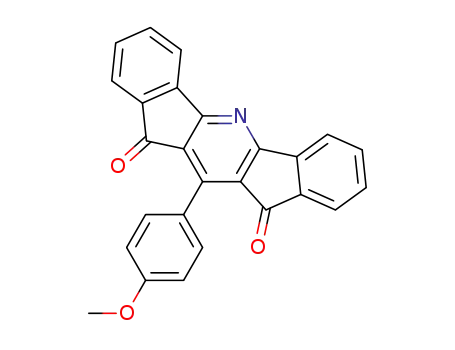 11-(4-methoxy-phenyl)-diindeno[1,2-<i>b</i>;2',1'-<i>e</i>]pyridine-10,12-dione