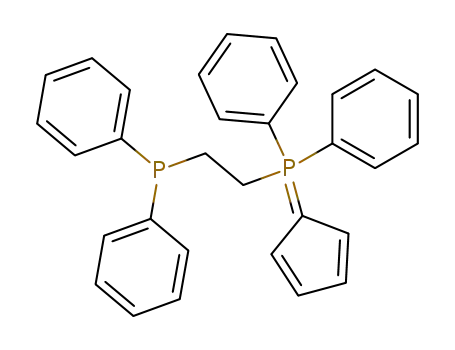Molecular Structure of 82220-49-3 (cyclopentadienylidene<2-(diphenylphosphino)ethyl>diphenylphosphorane)