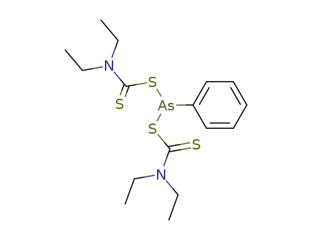 diethylthiocarbamic acid phenylarsonous acid-thioanhydride