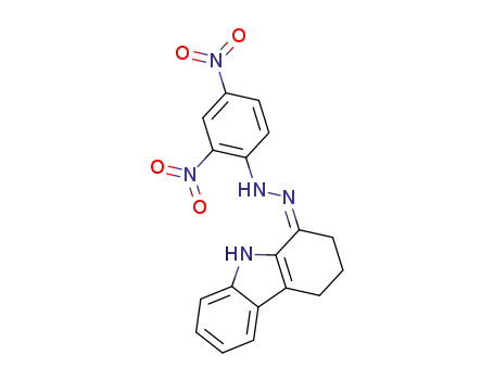 2,3,4,9-tetrahydro-carbazol-1-one-(2,4-dinitro-phenylhydrazone)