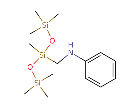 <i>N</i>-[(heptamethyl-trisiloxan-3-yl)-methyl]-aniline