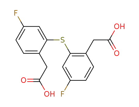 5,5'-difluorodiphenylsulfide-2,2'-diacetic acid