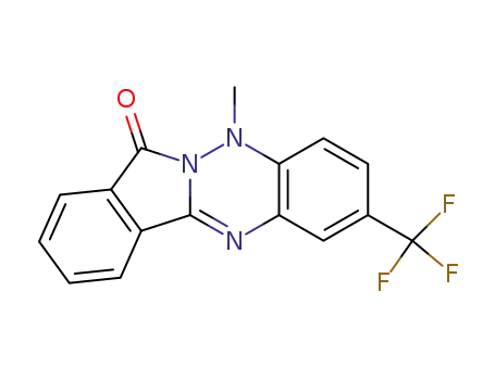 7-methyl-10-(trifluoromethyl)-7H-isoindolo<2,1-b>-1,2,4-benzotriazin-5-one