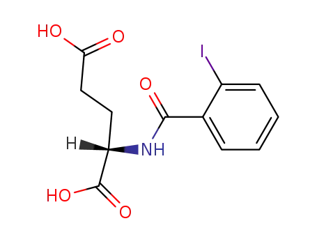 Molecular Structure of 104252-70-2 (<i>N</i>-(2-iodo-benzoyl)-L-glutamic acid)