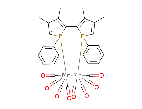 (η<sup>1</sup>-P,η<sup>1</sup>-P'-1,1'-diphenyl-3,3',4,4'-tetramethyl-2,2'-biphosphole)octacarbonyldimanganese