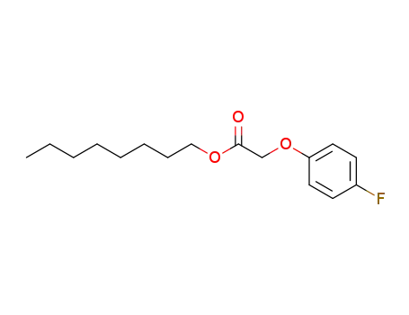 Molecular Structure of 1542-86-5 ((4-fluoro-phenoxy)-acetic acid octyl ester)