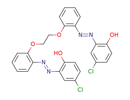Phenol, 2,2'-[1,2-ethanediylbis(oxy-2,1-phenyleneazo)]bis[4-chloro-