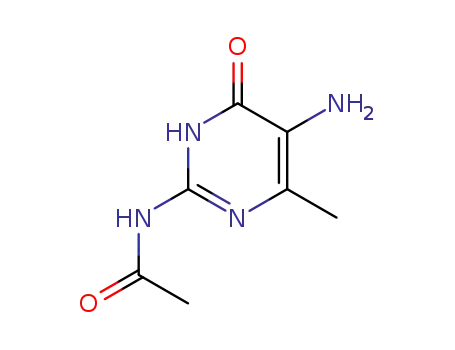 <i>N</i>-(5-amino-4-methyl-6-oxo-1,6-dihydro-pyrimidin-2-yl)-acetamide