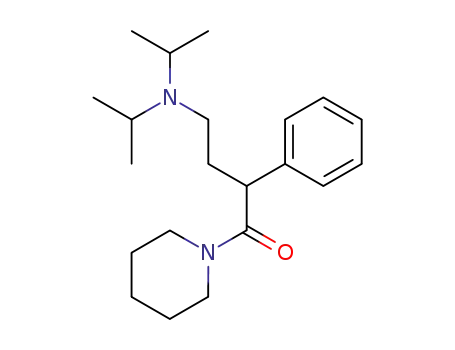 1-(4-diisopropylamino-2-phenyl-butyryl)-piperidine