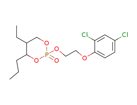 5-ethyl-2-[2-(2,4-dichloro-phenoxy)-ethoxy]-4-propyl-[1,3,2]dioxaphosphorinane-2-oxide